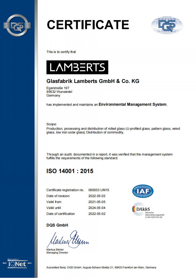 ISO 14001:2015 環(huán)境管理認(rèn)證